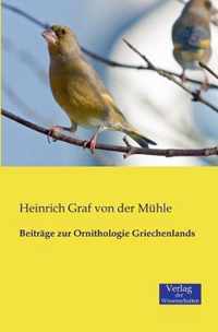 Beitrage zur Ornithologie Griechenlands