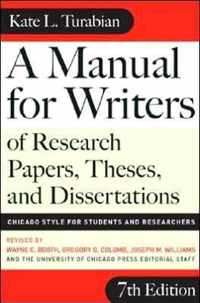 A Manual for Writers of Research Papers, Theses, and Dissertations