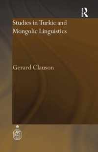 Studies in Turkic and Mongolic Linguistics