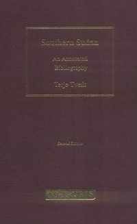 Southern Sudan: Pt.1 V.2: An Annotated Bibliography