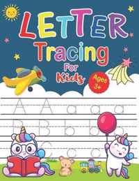 Letter Tracing For Kids Ages 3+