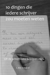 Schrijven enzo!  -   10 Dingen die iedere schrijver zou moeten weten