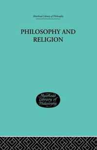 Philosophy and Religion