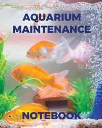 Aquarium Maintenance Notebook