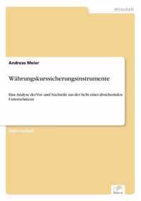 Wahrungskurssicherungsinstrumente