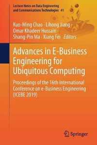 Advances in E-Business Engineering for Ubiquitous Computing