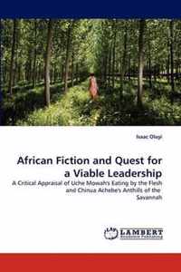 African Fiction and Quest for a Viable Leadership