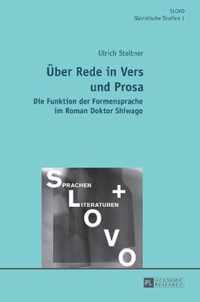 Ueber Rede in Vers Und Prosa