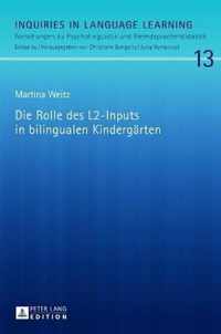 Die Rolle des L2-Inputs in bilingualen Kindergärten