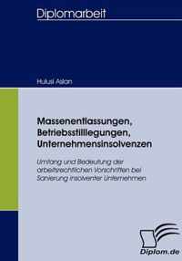 Massenentlassungen, Betriebsstilllegungen, Unternehmensinsolvenzen