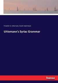 Uhlemann's Syriac Grammar