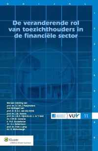 ZIFO-reeks 11 -   De veranderende rol van toezichthouders in de financiele sector