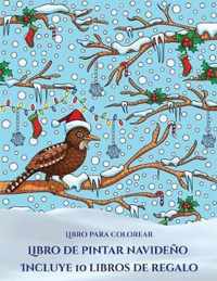 Libro para colorear (Libro de pintar navideno)