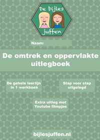 Uitlegboek - de omtrek - de oppervlakte - rekenen - groep 5 - groep 6 - groep 7 - groep 8 - basisonderwijs - de bijlesjuffen - oefenboek - oefenen - leerlijn - kinderen - boeken - leren - school - werkboek - Einstein