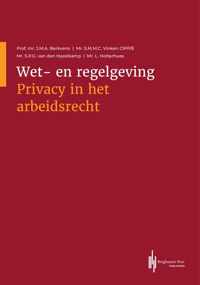 Wet- en regelgeving Privacy in het arbeidsrecht