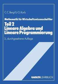 Lineare Algebra Und Lineare Programmierung