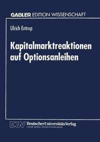 Kapitalmarktreaktionen Auf Optionsanleihen