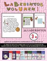 Libros de ejercicios imprimibles de preescolar (Laberinto)