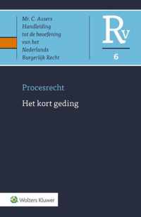 Asser-serie 6-Rv -   Het kort geding