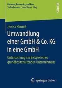 Umwandlung einer GmbH & Co. KG in eine GmbH