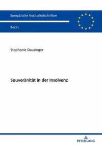 Souveraenitaet in Der Insolvenz