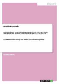 Inorganic environmental geochemistry