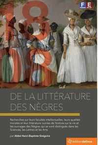 De la Litterature des Negres