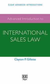 Advanced Introduction to International Sales Law