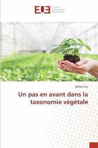 Un pas en avant dans la taxonomie vegetale