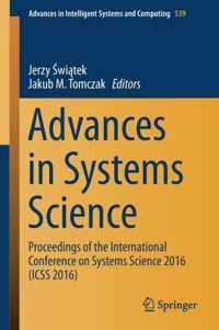 Advances in Systems Science