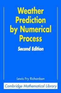 Weather Prediction by Numerical Process