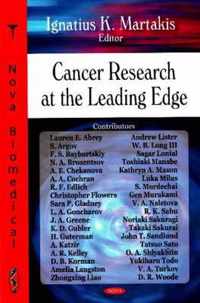 Cancer Research at the Leading Edge