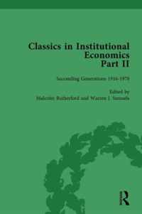 Classics in Institutional Economics, Part II, Volume 7