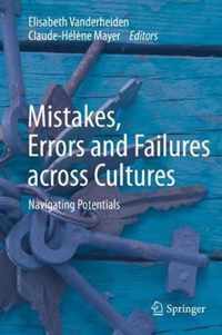 Mistakes, Errors and Failures across Cultures