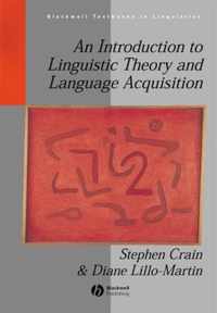 An Introduction to Linguistic Theory and Language Acquisition