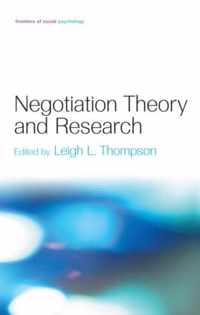 Negotiation Theory and Research