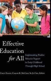 Effective Education for All