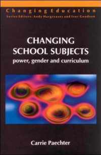 Changing School Subjects