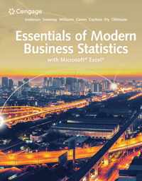 Essentials of Modern Business Statistics with Microsoft (R) Excel (R)