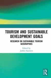 Tourism and Sustainable Development Goals