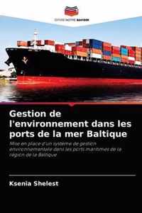 Gestion de l'environnement dans les ports de la mer Baltique