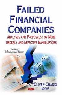 Failed Financial Companies