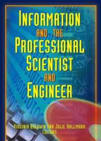 Information And The Professional Scientist And Engineer