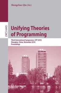 Unifying Theories of Programming