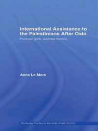 International Assistance to the Palestinians after Oslo