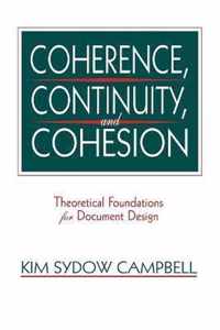 Coherence, Continuity, and Cohesion