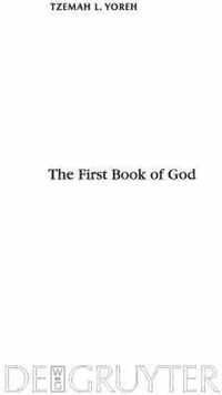 The First Book of God