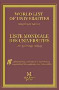 World List of Universities / Liste Mondiale des Universites