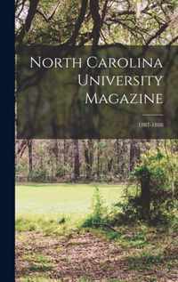 North Carolina University Magazine; 1887-1888