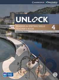 Unlock Level 4 Reading and Writing Skills Teacher's Book with DVD